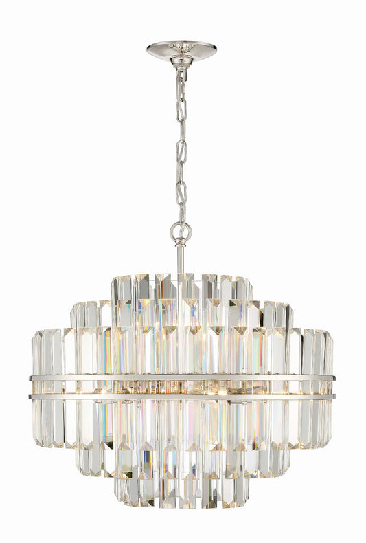 Hayes Round Crystal 12 Light Chandelier