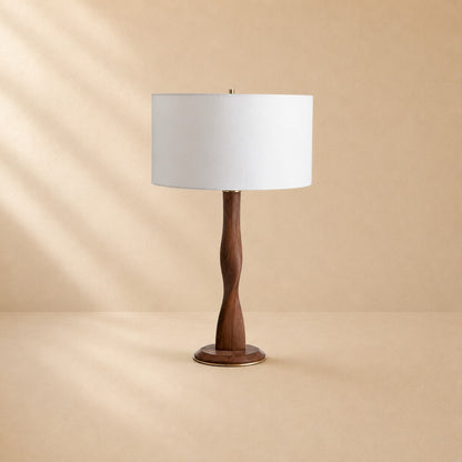 Hazel Wood Table Lamp