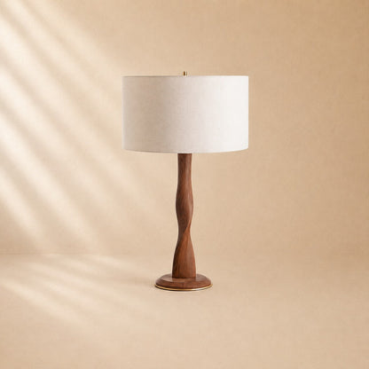 Hazel Wood Table Lamp