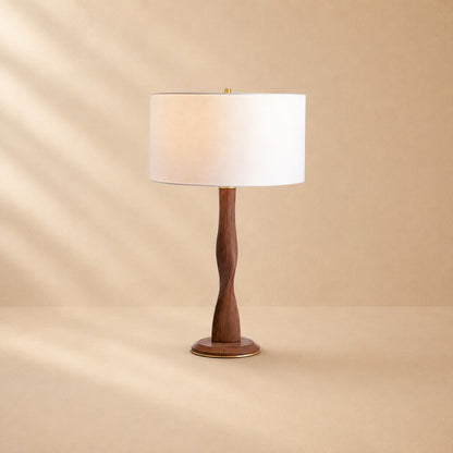 Hazel Wood Table Lamp