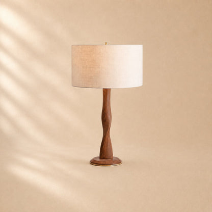 Hazel Wood Table Lamp