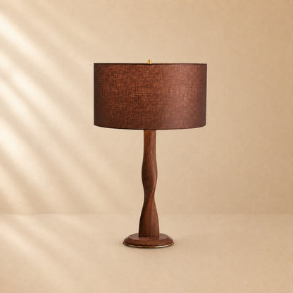 Hazel Wood Table Lamp