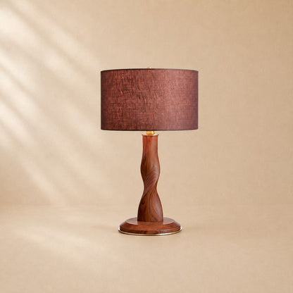 Hazel Wood Table Lamp