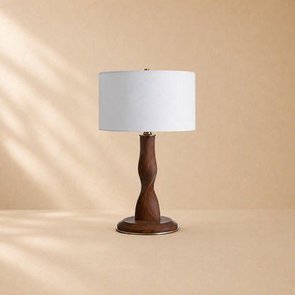 Hazel Wood Table Lamp