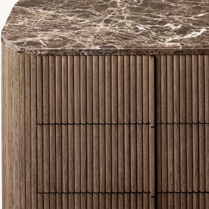 Holland Modern Stone 6-Drawer Dresser