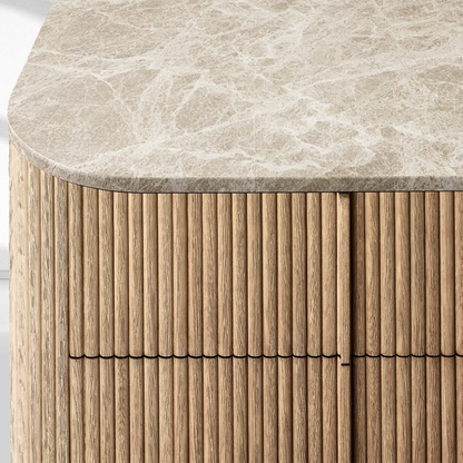 Holland Modern Stone 6-Drawer Dresser