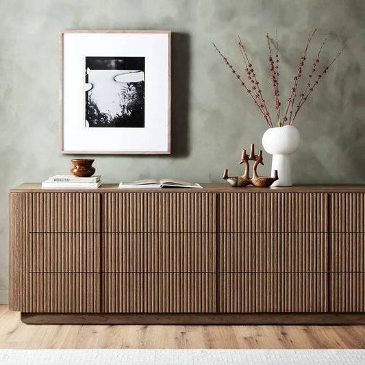 Holland Modern Stone 9-Drawer Dresser
