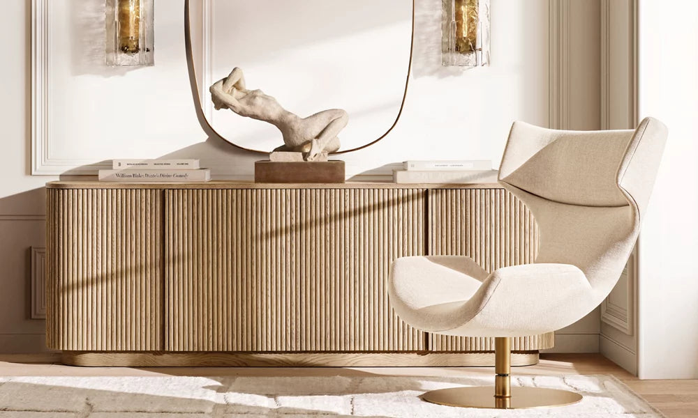 Holland 4-Door Media Console