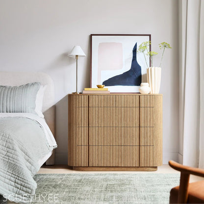 Holland Modern Cabinet 5-Drawer Dresser