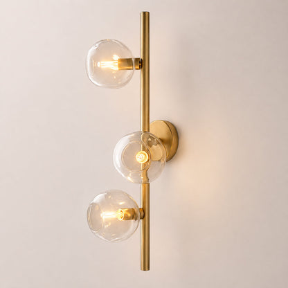 Joan Clear Glass Cascade Wall Sconce