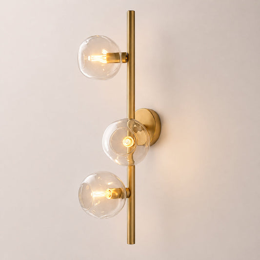 Joan Clear Glass Cascade Wall Sconce
