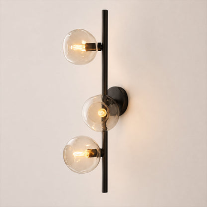 Joan Clear Glass Cascade Wall Sconce