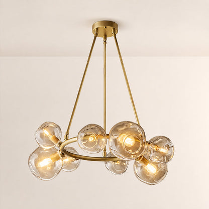 Joan Clear Glass Round Chandelier