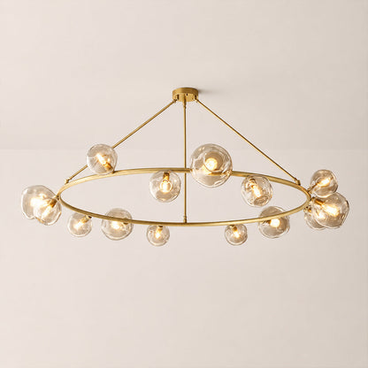 Joan Clear Glass Round Chandelier
