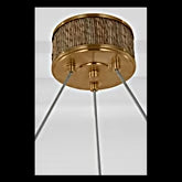 Kayee Ring Chandelier 60"D