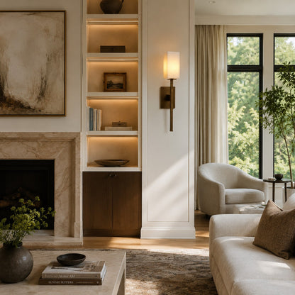 Kellog Torch-Style Wall Sconce