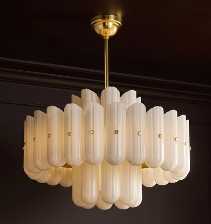 Larin Double Tier Chandelier 25" 35" 46"