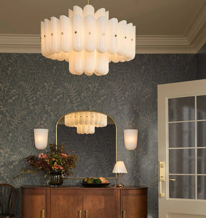 Larin Double Tier Chandelier 25" 35" 46"