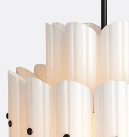 Larin Double Tier Chandelier 25" 35" 46"