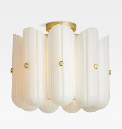 Larin Glass Flush Mount 16"