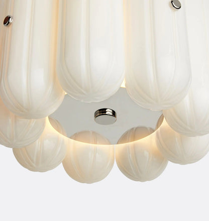 Larin Glass Flush Mount 16"