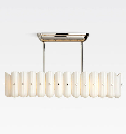Larin Glass Linear Chandelier 55"
