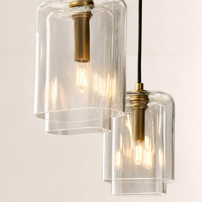 Lecoun Clear Glass Cluster Chandelier