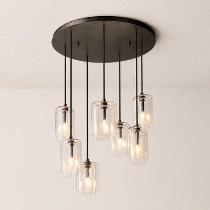 Lecoun Clear Glass Cluster Chandelier
