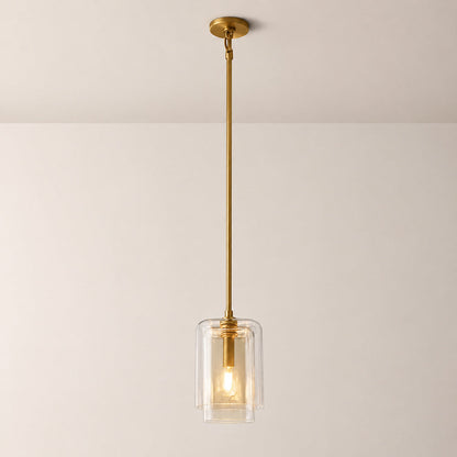 Lecoun Clear Glass Pendant