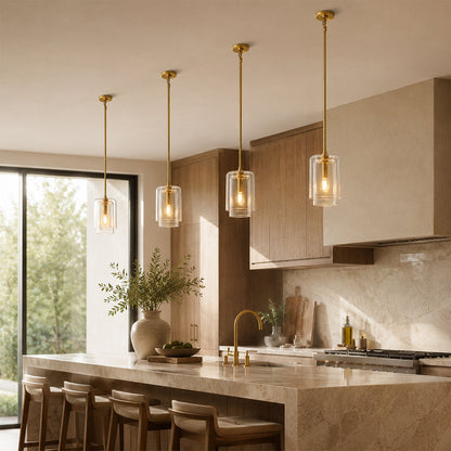 Lecoun Clear Glass Pendant
