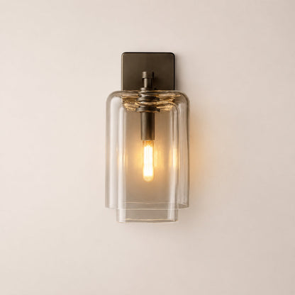 Lecoun Clear Glass Wall Sconce