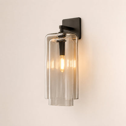 Lecoun Clear Glass Wall Sconce