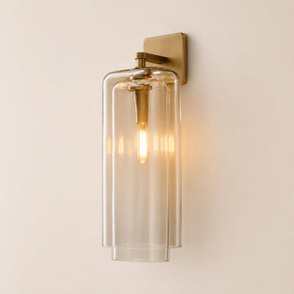 Lecoun Clear Glass Wall Sconce