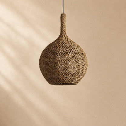 Levi Crocheted Seagrass Pendant