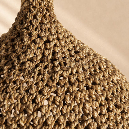 Levi Crocheted Seagrass Pendant