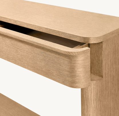 Ligné Console Table with Drawers
