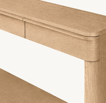 Ligné Console Table with Drawers