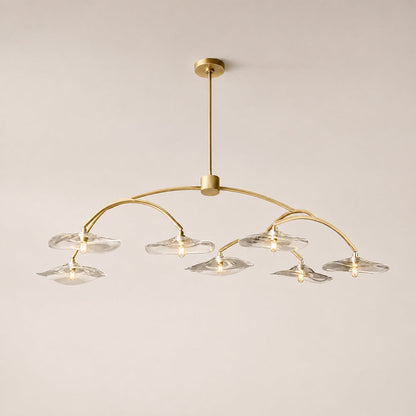 Lillia Clear Glass Round Chandelier