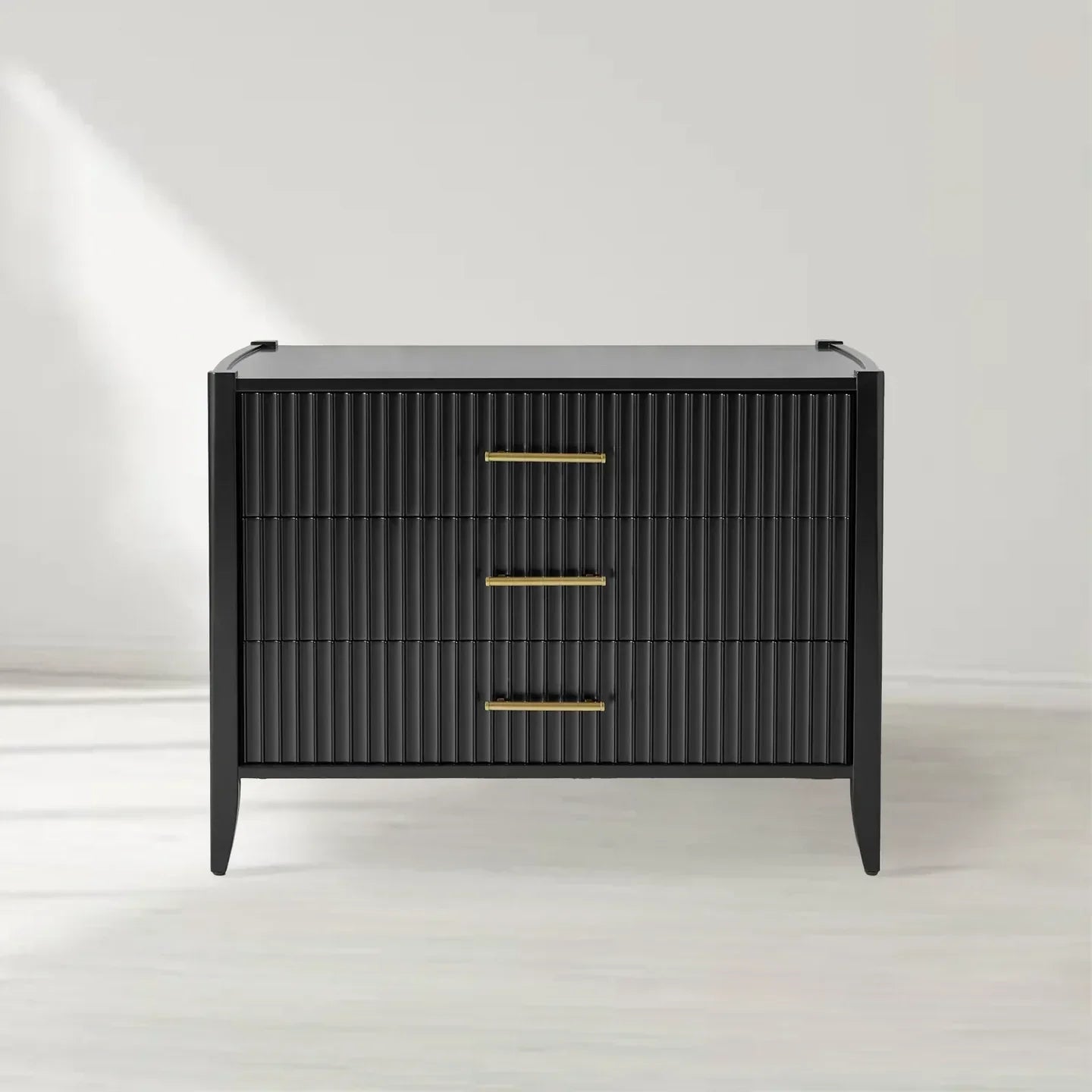 Louis 3-Drawer Nightstand