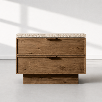 Lumi Closed Nightstand