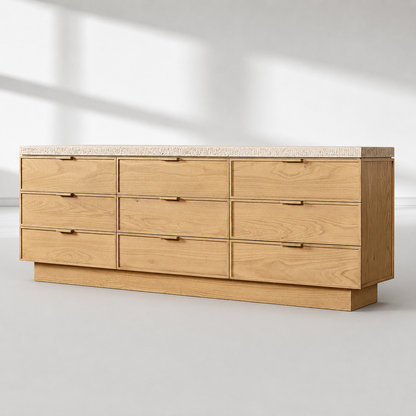 Lumi 9-Drawer Dresser