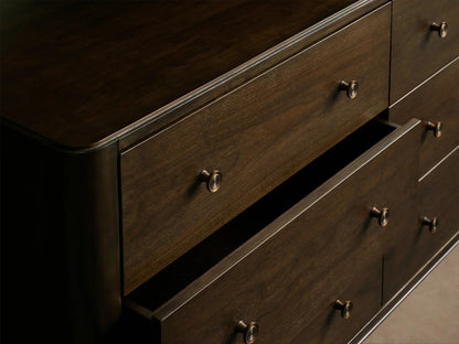 Lurint Wood Nine Drawer Dresser