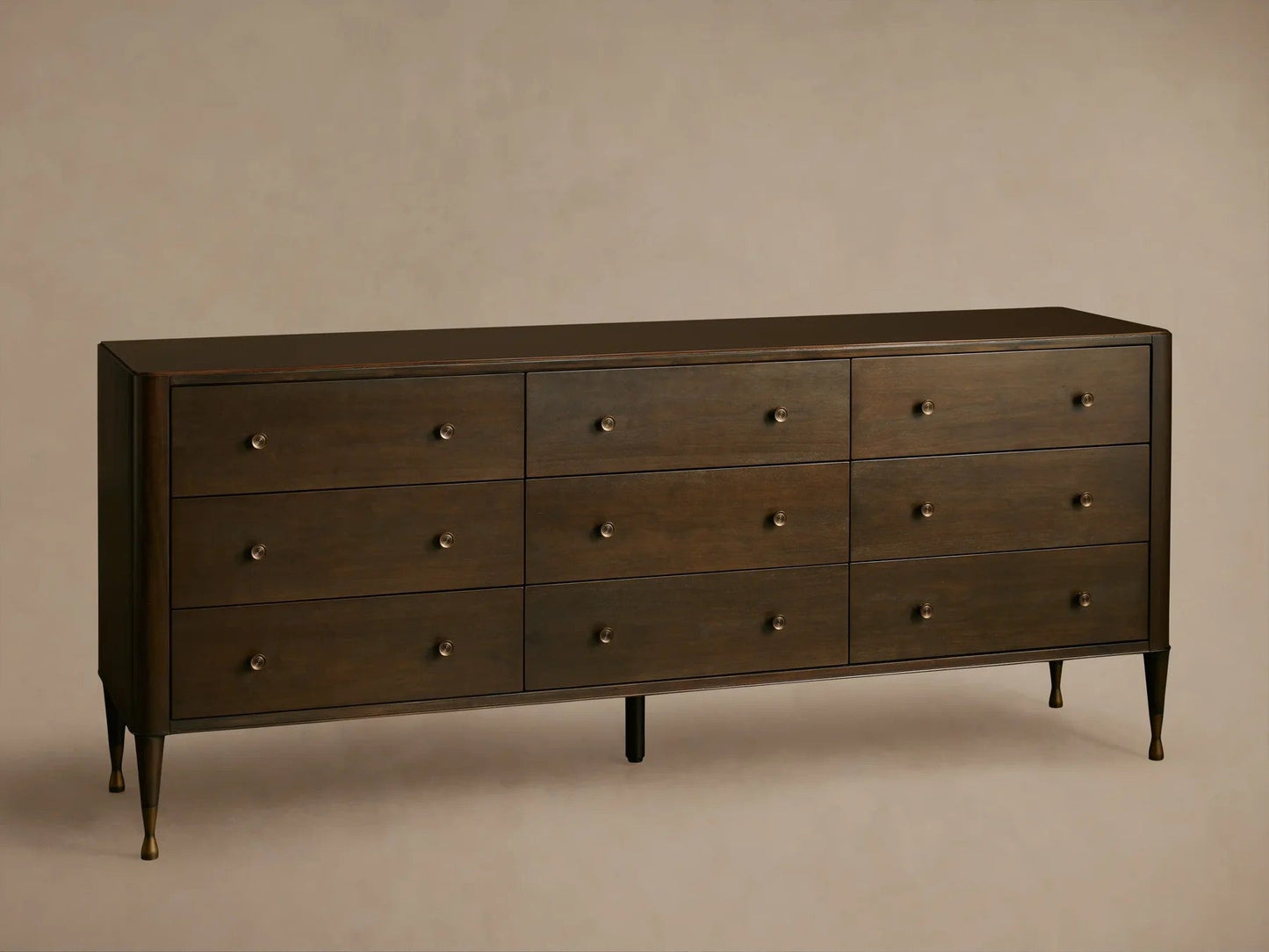 Lurint Wood Nine Drawer Dresser