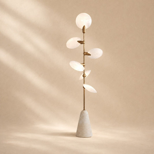 Lynn Organic Leaf Floor Lamp