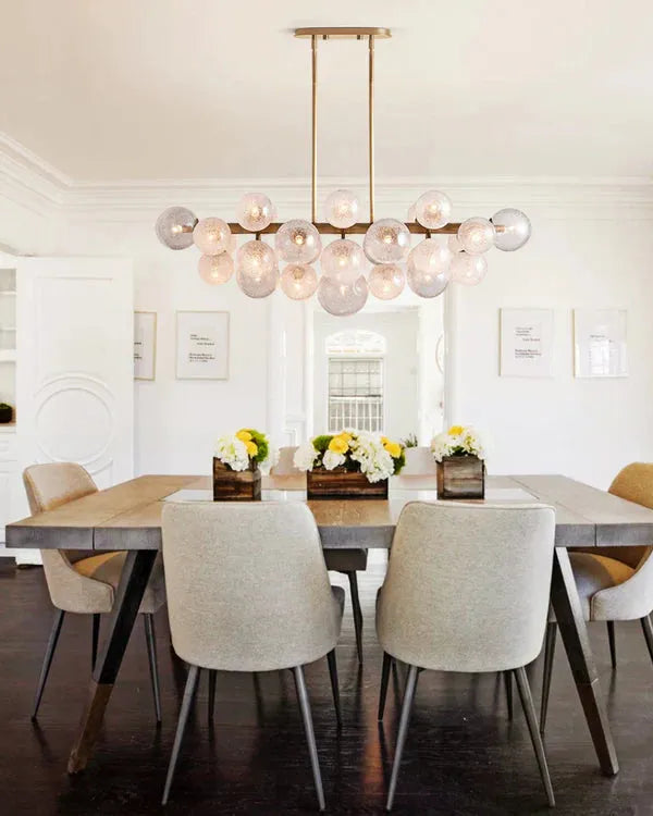 Mandeni Linear Chandelier Customized 105''L