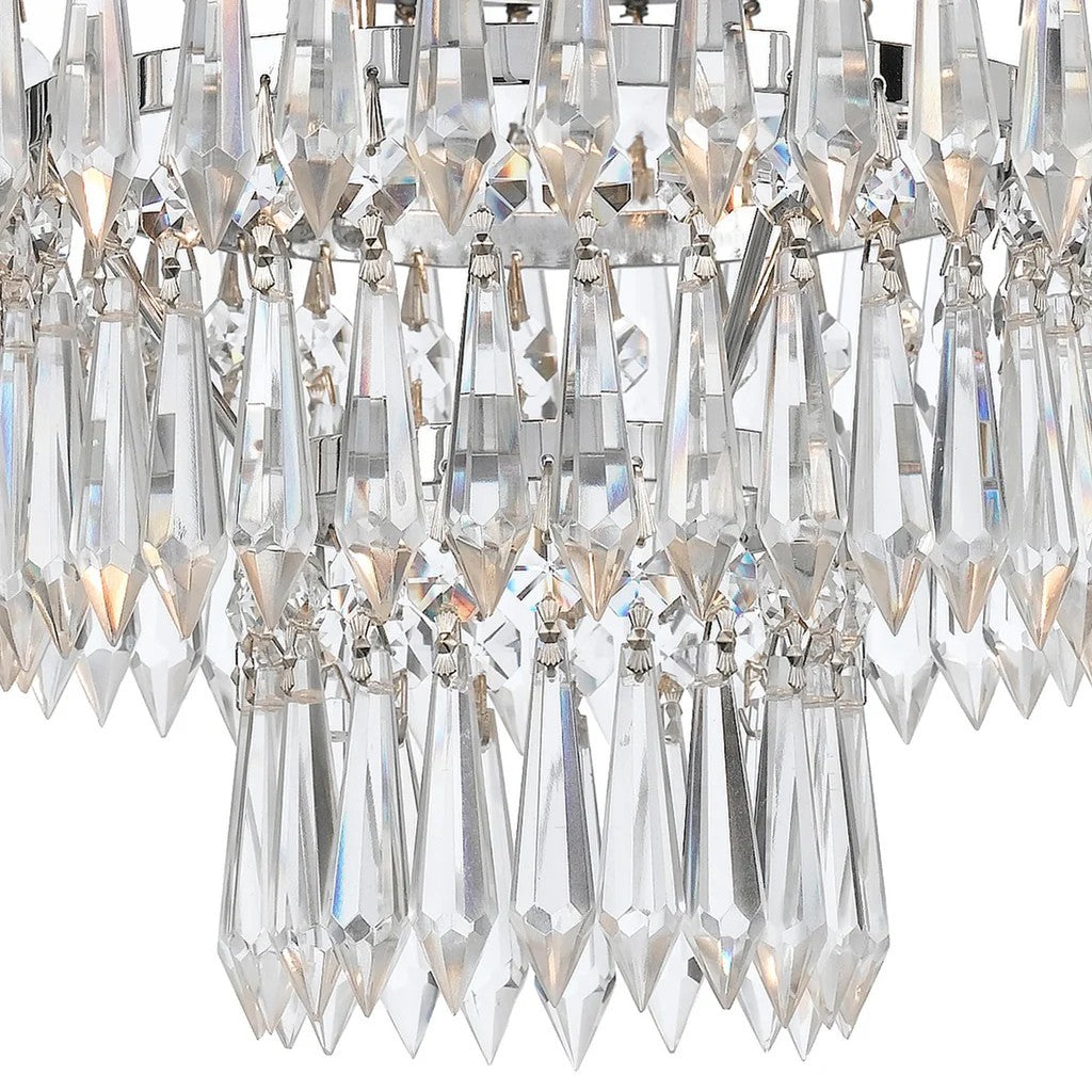 Mercer Flushmount Ceiling Light 12''D 3 Lights