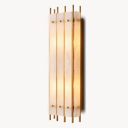 Mervin Alabaster Rectangular Wall Sconce