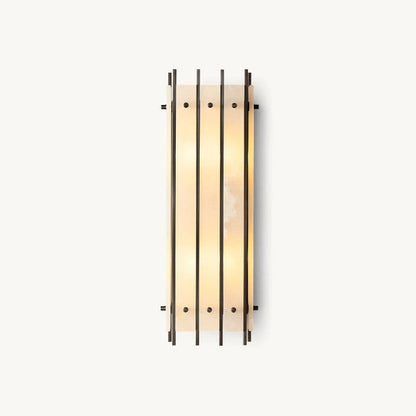 Mervin Alabaster Rectangular Wall Sconce