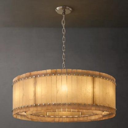Mervin Alabaster Round Chandelier 48"