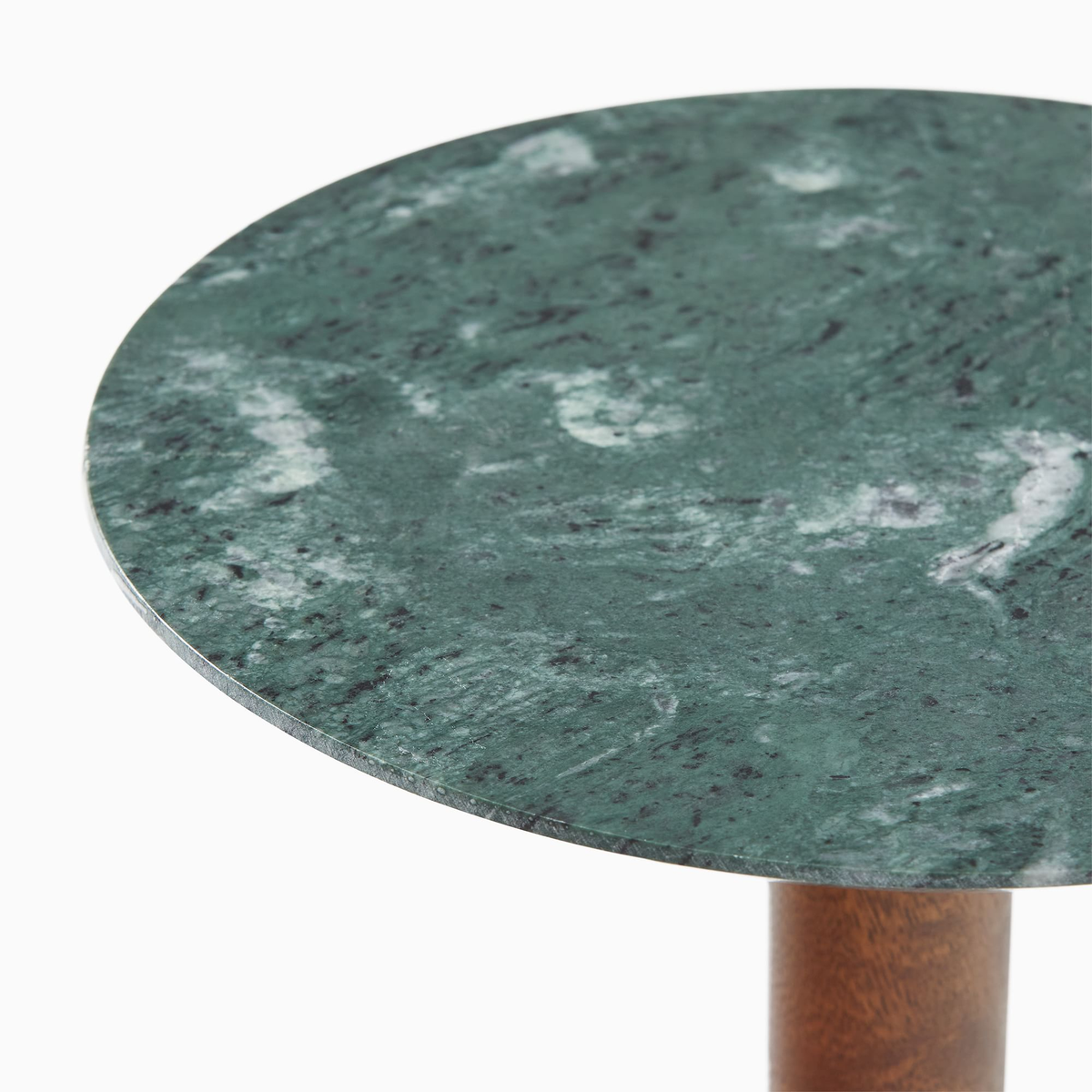 Mid-Century Marble Drink Table (9.5")